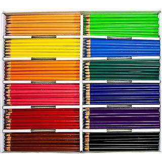 Jovi Non-Wooden Triangular Pencils Farveblyantsæt 288 pcs