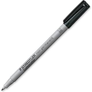 Staedtler OVERHEAD LUMOCOLOR NONPERM M SORT, ÆSKE 10 STK