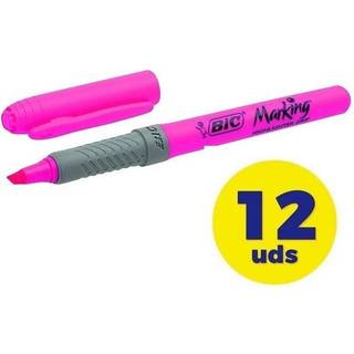 BIC overstregningspen Brite Liner Grip pink