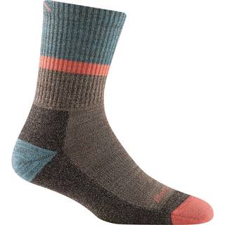 Darn Tough Women's Ranger Micro Crew Midweight Hiking Socks Brown, L