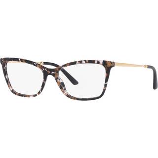 Dolce & Gabbana Kvinde DG3347 911 Optiske stel Acetat Sort Transparent Firkantet Normal
