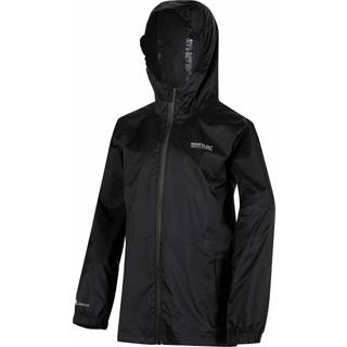 Regatta Regatta Black Kids Pack It Waterproof Packaway Jacket