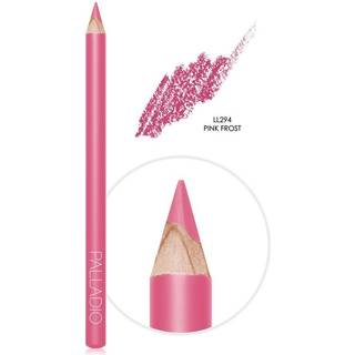 Palladio læbeforing blyant træfirma men alligevel glat perfekt skitseret læber fugtgivende fugtighedsrig pigmenteret farve langvarig lyserød fros