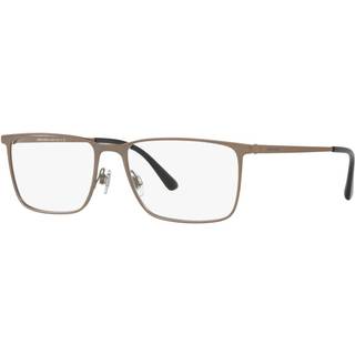 Giorgio Armani Mand AR5080 3001 Optiske stel Metal Sort Transparent Firkantet Normal