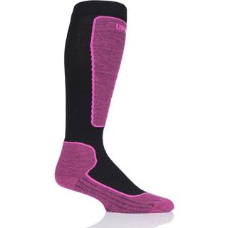 UphillSport Valta Alpine Ski 4-Layer Shin Cushioned M5 Merino Skisokker størrelse 43-46 farve sort