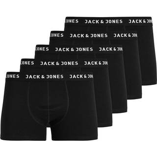 Jack & Jones 5pak underbukser/boksershorts i klassisk sort til herre