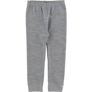 Leggings grå i uld-bomuld