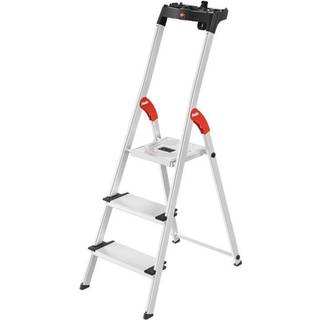 Hailo trappestige L80 ComfortLine med ekstra brede trin – Aluminium