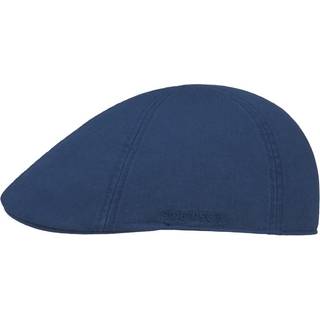 Stetson Stetson Texas Flat Cap Cotton - Blå Duck Cap, 61 (XL) / Blå / Duck Cap