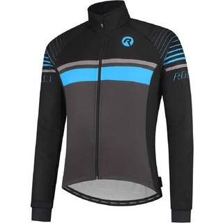 Rogelli Hero Cykeljakke - Sort / Blå - Størrelse Medium
