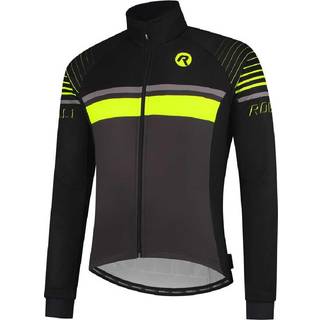 Rogelli Hero Cykeljakke - Sort / Orange - Størrelse Small