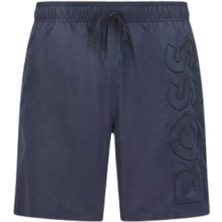 Fuldt forede badeshorts med 3D-logo