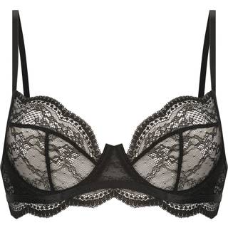 Hunkemöller Ikke-formstøbt bøjle-bh Isabelle sort - 75E
