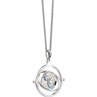 Harry Potter Necklace & Charm Time Turner (Sterling Silver)
