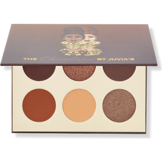 Juvias Place Palette The Chocolates - Tan Auburn Shades of 6 Rich Dark Chocolate Palette Professional Eye Makeup Pigmentered Palette Makeup Palet