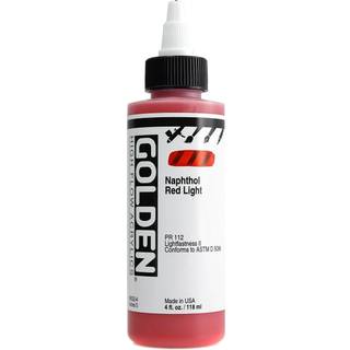 Golden Artist High Flow Acrylics 118 ml – Napthol red #8532 series 5