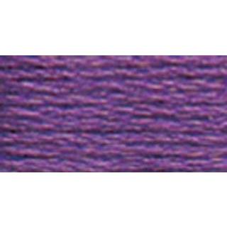 DMC Mouliné Spécial 25 Broderigarn, Ensfarvet, Blå/Lilla nuancer 3837 Indhold: 100% Bomuld Effekt: Ensfarvet Længde/tykkelse: 8 meter, 6-trådet Vask: Max 95 °C / Tåler ikke tørretumbling.