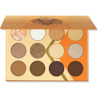 Juvia's Place Nubian Earth Palette - Browns og Tans - Matte og skimmer pressede pigmenter - smigrende for alle hudfarver - Shine Brown White Brow