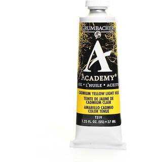 Grumbacher Academy Oil Paint 37ml/1,25 ounce Cadmium Yellow Light Hue (T319)