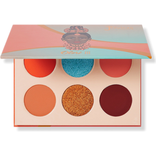 Juvias sted olori 3 - Coral Brown Bronze Shades of 6 Eyeshadow Palette Professional Eye Makeup Pigmentered Eyeshadow Palette Makeup Palette til ?