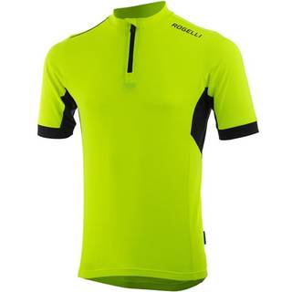 Rogelli Cykeltrøje Perugia 2.0 Jersey SS Fluor/Black