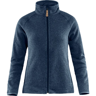 Fjällräven Women's Övik Fleece Zip Sweater Navy, M