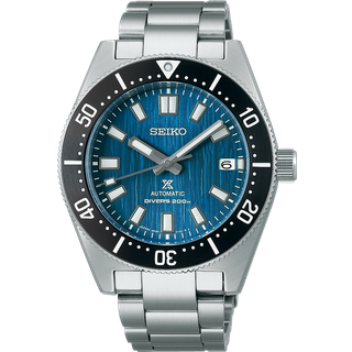 Seiko Prospex Save The Ocean Glacier 1965 Re-Interpretation Automatic Blue Dial Stainless Steel Bracelet Men’s Watch SPB297J1