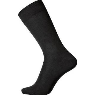 Egtved Mercerized Cotton Sock - Black - Str 45/48