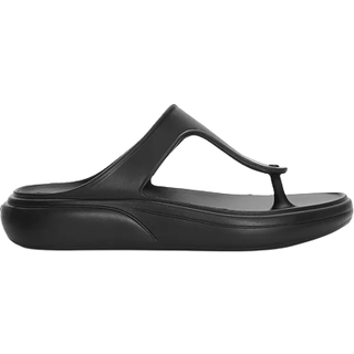 Stuart Weitzman Stuflex T-strap Slid - Woman  Black 35.5