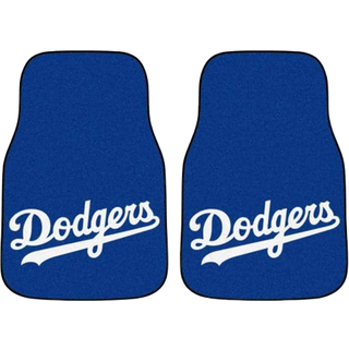 FanMats MLB - Los Angeles Dodgers 2 -PC Carpet Car Mat Set