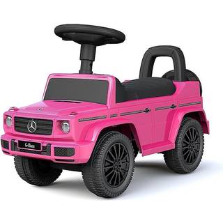 Bedste tur på biler Mercedes G-Wagon Push Car Pink stor