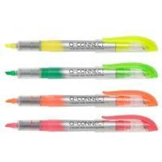 Q-connect Liquid tekstmarker 4 farver