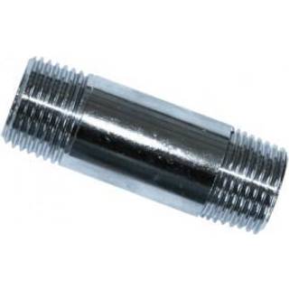 Nippelrør forkromet messing 1/2" - 50 mm