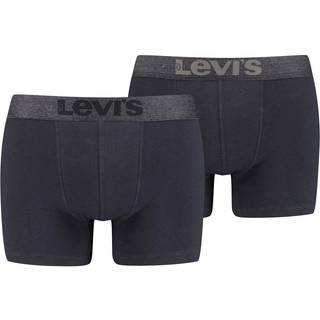 Levis 2-pak Organic Cotton Base Boxer - Black - Small