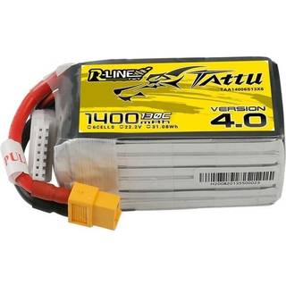 6s  1400mAh -130C- Gens Ace Tattu R-Line 4.0 XT60