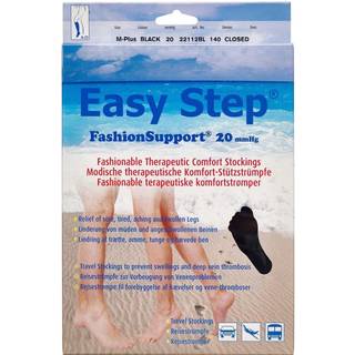 Easy Step FashionSupport Knæ (sort/åben/M+)