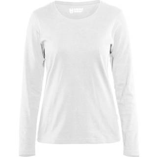 Blåkläder 3301 Dame T-shirt lang ærme / Dame T-shirt lang ærme - M - Hvid