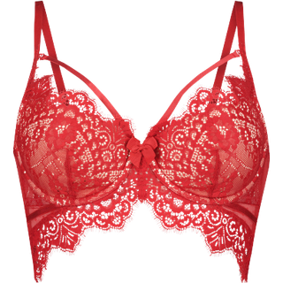 Hunkemöller Formstøbt longline bøjle-bh Marilee sort - 80A