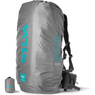 Regnslag til taske Silva Rain Cover R-PET, 40 - 60 liter, grå/blå