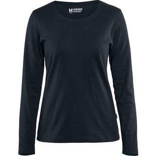 Blåkläder 3301 Dame T-shirt lang ærme / Dame T-shirt lang ærme - XS - Mørk Marineblå
