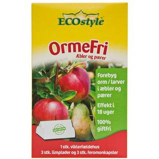OrmeFri æbler & pærer 3 stk - ECOstyle