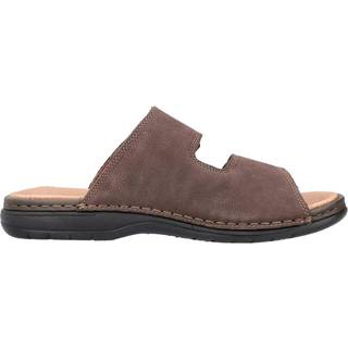 Rieker herresandaler - (Mørk brun, str. 43, Nubuck)