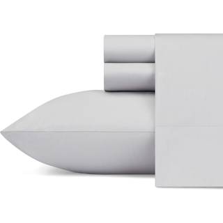 Nautica - King Sheet Set Cotton Percale Bedding Set Crisp & Cool Lightweight & Breathable (Sailing Grey King)