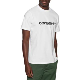 Script T-shirt, White/Black, L
