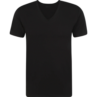 Mey Herren T-Shirt weiß Baumwolle & Mix unifarben