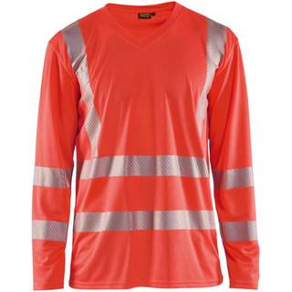 Blåkläder 3385 High Vis UV T-shirt lang ærme / High Vis UV T-shirt lang ærme - 3XL - High Vis Orange