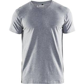 Blåkläder 3360 T-shirt V-udskæring / T-shirt V-udskæring - M - Gråmeleret