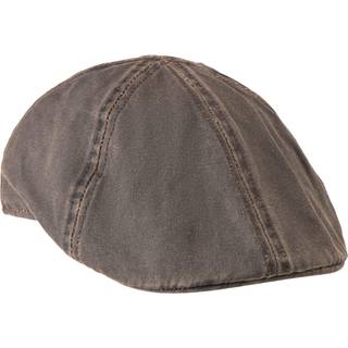 Stetson Stetson CO/PES Texas Duck Cap - Sort Oilskin Look, 57 (M) / Sort / Duck Cap