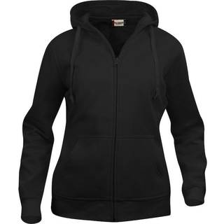 Clique 21035 Basic Hoody Full zip ladies / Hættetrøje Gråmeleret M