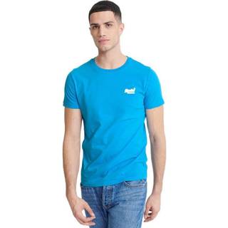 Superdry Lite T-shirt i økologisk bomuld med neondesign